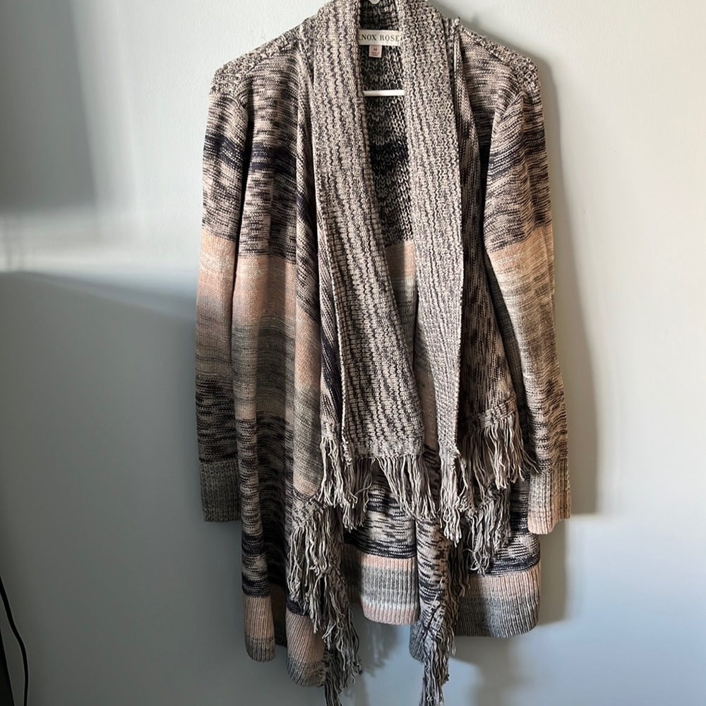Knox Rose Fringe Cardigan